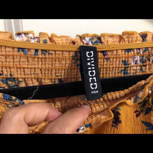 Divided off shoulder top - Picture 2 of 2